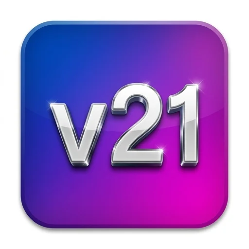 v21 Logo - Resmi